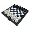 KFMX Mini Juego De Ajedrez Magnetico En Estuche Tablero Portatil