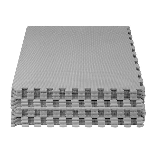 HealSmart ½ Inch Puzzle Exercise Mat, High-Density EVA Foam Floor