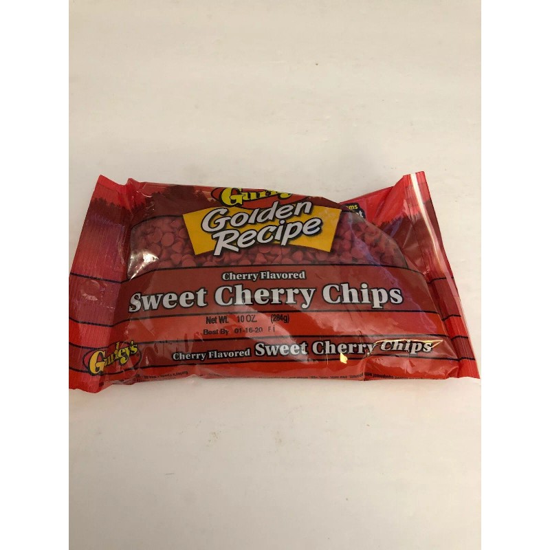 Gurley's 1-Gurley Sweet Cherry flavored red baking chips morsels mash
