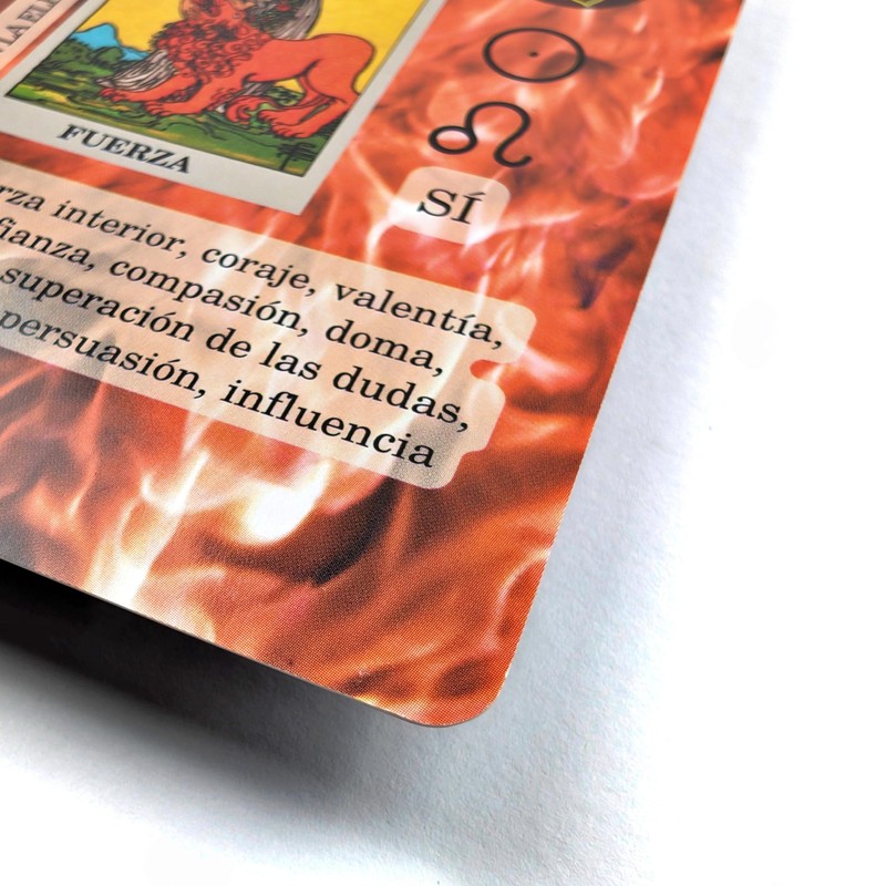 Witchy Cauldron Spanish Learning Tarot Card for Beginners with Meanings