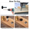 Runseaway 20Pcs 1/4-20 UNC Thread Adjustable Furniture Levelers, Screw-in Galvanized