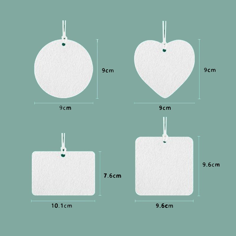 USA Flag | REUSABLE Double Sided Car Air Freshener