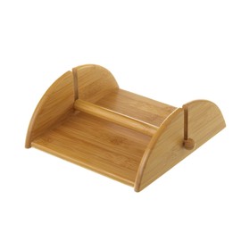 d'casa Napkin Holder Bamboo 19 x 18.50 x 7 cm, Natural, 5 x 7 cm