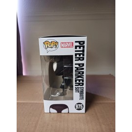 Funko Pop! Symbiote Suit Peter Parker: Funko Shop Exclusive Ships With Protector