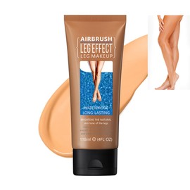 Waterproof Leg & Body Makeup - No Transfer, Covers Varicose Veins, Scars, and Tattoos for All Skin Tones, 4 fl oz (03#Bronze, 1 Piece)