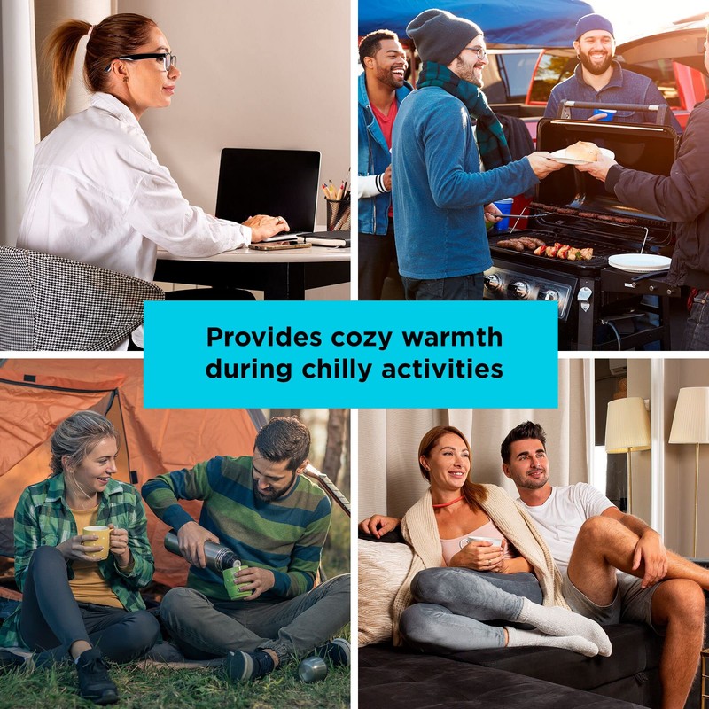 BLACK+DECKER Comfortpak, Wearable Cooling and Heating Device, TropiCoral (BCWCC101-04)