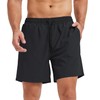 LECOONMX Shorts Deportivos Hombre 2 en 1 para Correr con