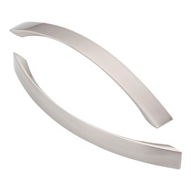 JNRFTY Pack of 10 Furniture Handles, Cabinet Handles, Kitchen Handles, Furniture Drawer Handles for Kitchen Cabinets with Screws, 96 mm Hole Spacing