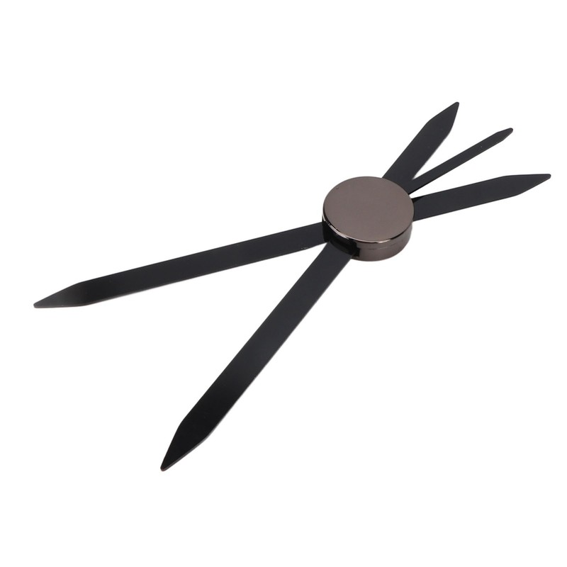 Eyebrow Stencil Ruler Black Stainless Steel Eyebrow Makeup Caliper Ruler