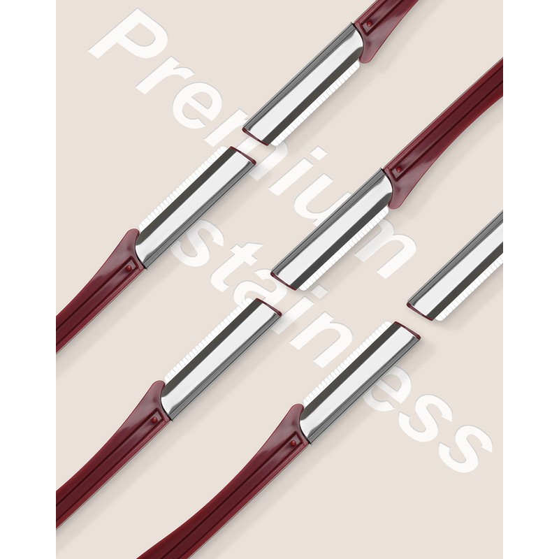 20 recortadores de cejas (rojo)