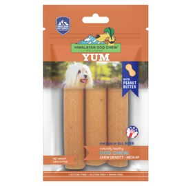 Himalayan Pet Supply yakyYum Himalaya Cheese Treats | Lactose Free | Gluten Free | Grain Free | Made in USA | for All Breeds | Peanut Butter, Model: 857164007495