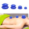 4pcs Silicone Vacuum Cupping Moisture Absorber Ventouse Anti Cellulite Therapy