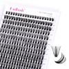 Fadlash Wispy Cluster Lashes DIY Individual Lashes 0.07 D Curl