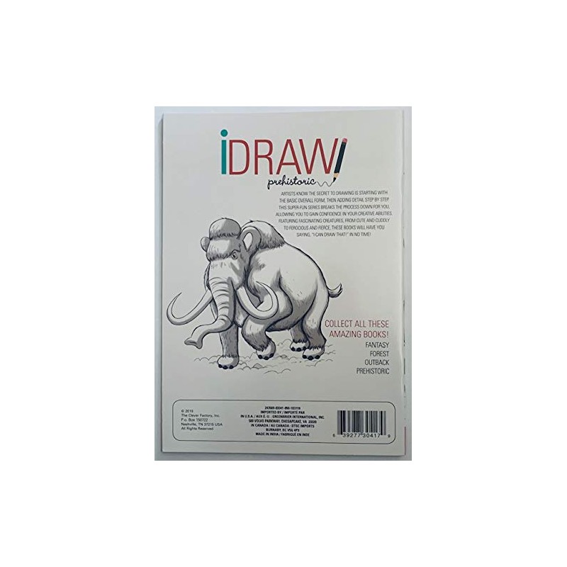 iDRAW Easy, Step-by-Step Tutorial Instructional Books: Intermediate & Advanced (Prehistoric)