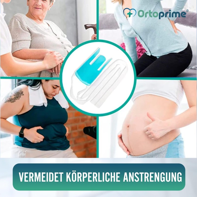 OrtoPrime Piece Dressing Aid for Socks Stocking Puller – Sock