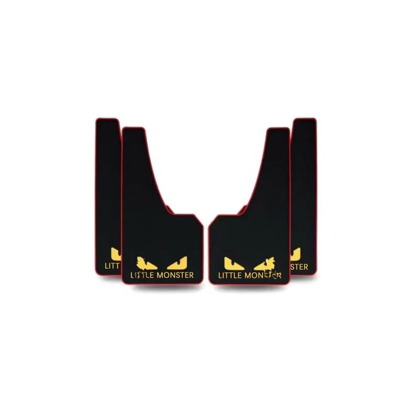 4 pcs Soft Material Automotive Car Mud Flaps Universal Fit