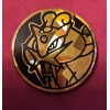 Pokémon TCG Raikou Coin (Small) Cracked Gold