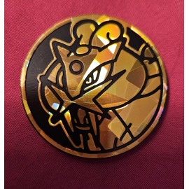 Pokémon TCG Raikou Coin (Small) Cracked Gold