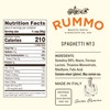 Rummo Spaghetti Pasta N.3 - Spaghetti Pasta Noodles, Durum Wheat
