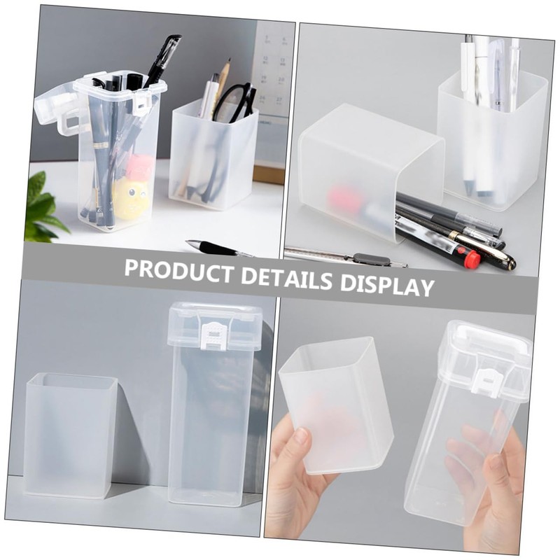 Operitacx Marker Organizer 4pcs Multi Function Desktop Pen Holder Set