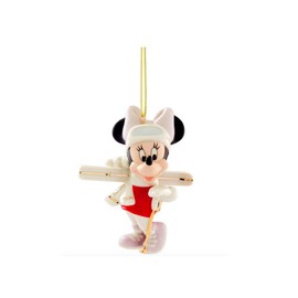 Lenox 2020 Season For Skiing Minnie Ornament, 0.30 LB, Multi