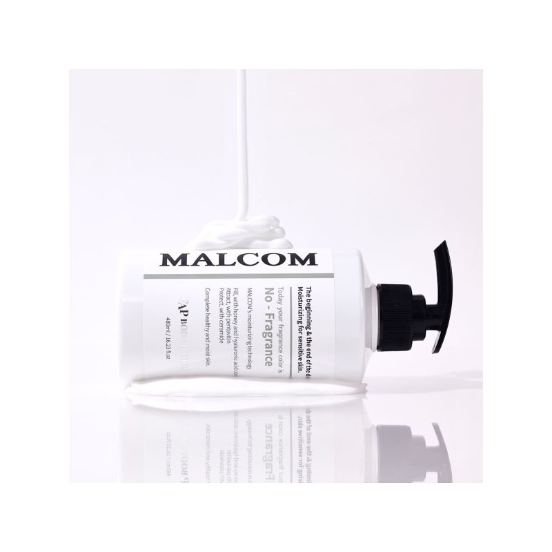 Malcolm FAP triple moisturizing care body lotion (unscented) 480ml 520ml