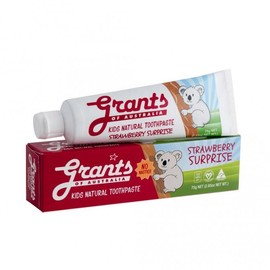 Grants of Australia Buy Grants of Australia Strawberry Surprise Kids Natural Toothpaste 75g Online | Chempro Chemists