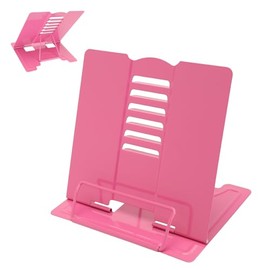 Metal Book Stand Adjustable Book Holder for Reading