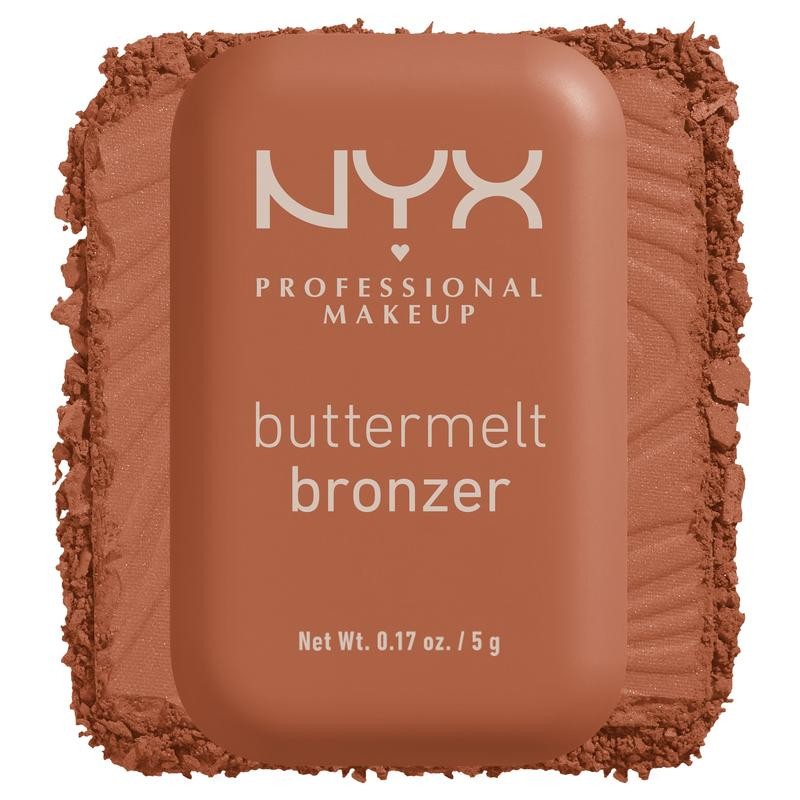 Buttermelt Bronzer, Natural Finish Pressed Powder Bronzer, NYX Professional Makeup:_Butta