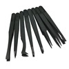 8 Pieces Tweezers Plastic Anti-Static Tweezers for Electronics Jewelry-Making Laboratory