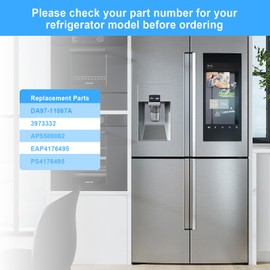 RKJFHIUR DA97-11867A Refrigerator Dispenser Lever Assembly Fit for sumsung Refrigerator RF25HMEDBBC/AA, RF25HMEDBSR/AA, RF25HMEDBWW/AA, RF263BEAESP/AA, RF263BEAESR/AA, RF263TEAESP/AA, RF263TEAESR/AA