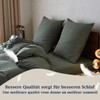 Simple&Opulence Bed Linen 2-Piece 100% Washed Cotton Soft and Comfortable