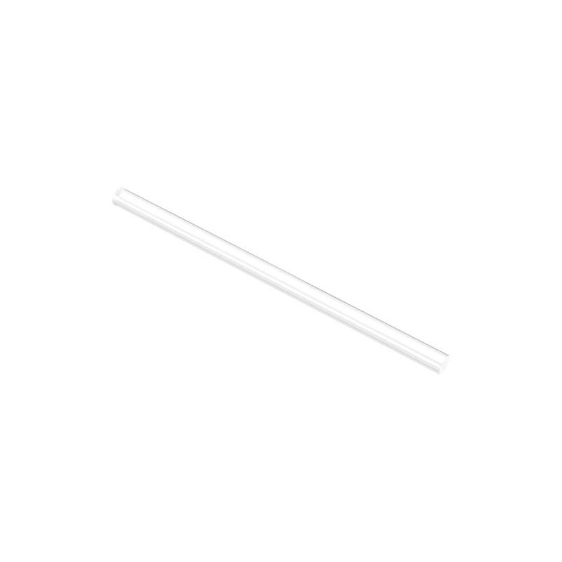 sourcing map Acrylic Round Rod, Clear,5/8" Diameter 12-1/4" Length, Solid