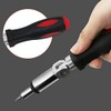 tooloflife Ratchet Screwdriver 180° Rotating Ratchet Screwdriver Adjustable Hand Tools