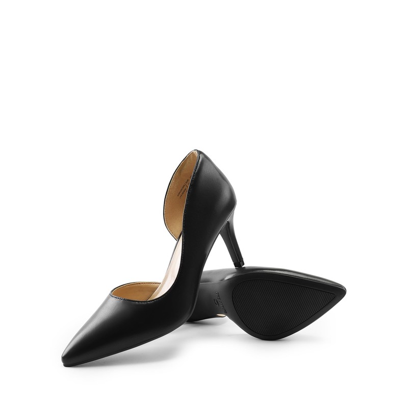 Women's Closed Toe Pumps, Black (black polyurethane)
