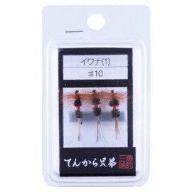 Iwana 1#10 Fishing Sanka Brother, Tenkara Hair, Pack of 3