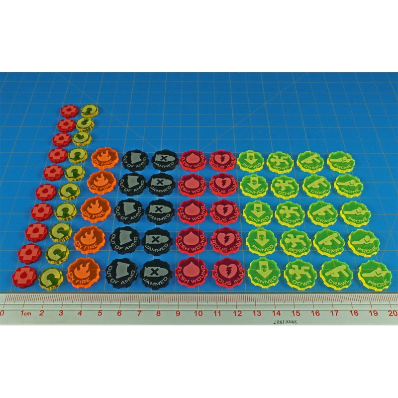 LITKO Hive City Juego de fichas de combate compatible con