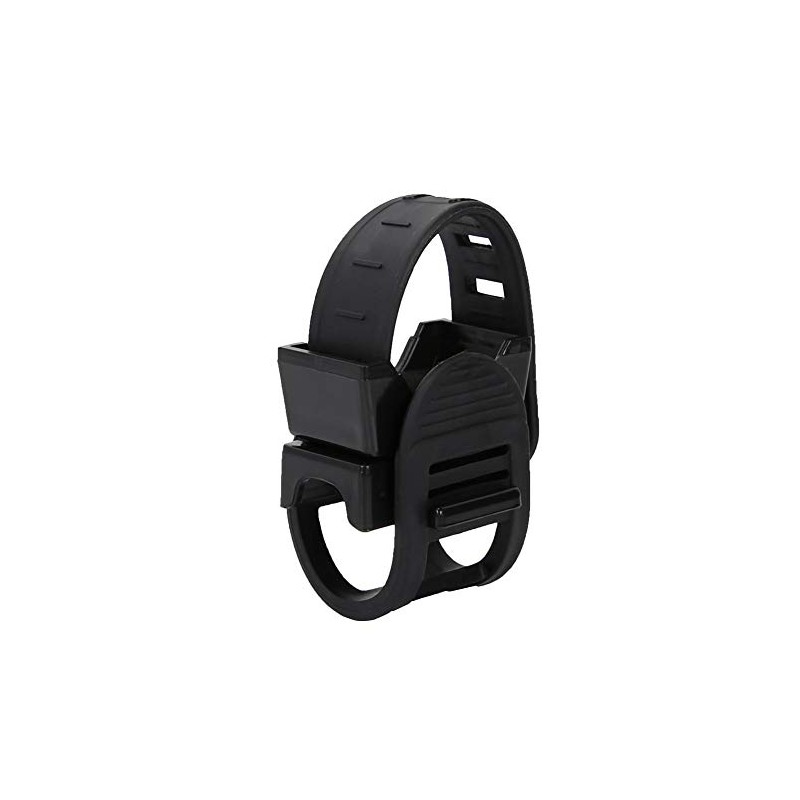 Soporte de luz de Bicicleta Ajustable Linterna de rotaci¨®n de