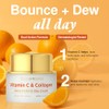 Crema de día hidratante con vitamina C y colágeno antienvejecimiento,