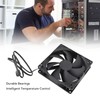 Serounder 100mm x 25mm PWM Computer PC Case Fan, 4pin