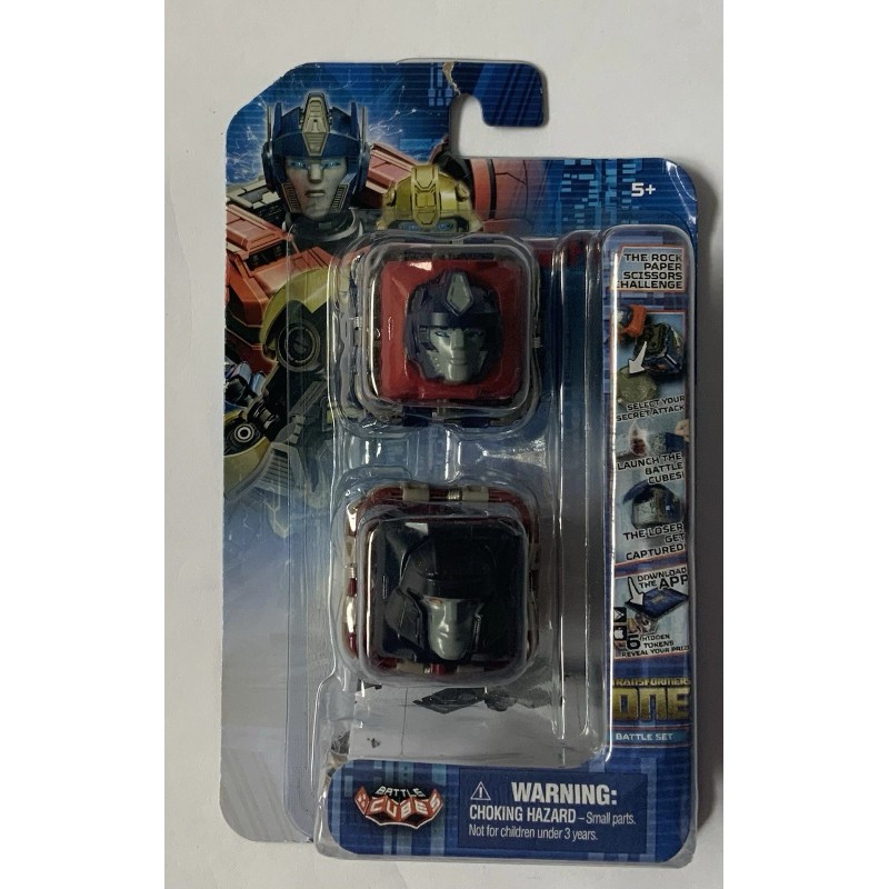 Battle Cubes Optimus Prime vs Megatron