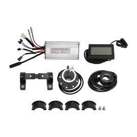Electric Bicycle Controller Dispaly Kit 22A 36V 48V 550W Brushless Motor Controller LCD Panel 130X Thumb Throttle 8C PAS Sensor Kit