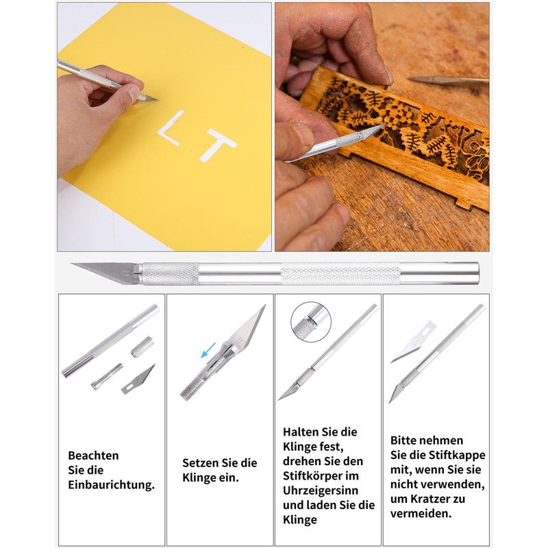 Fiabgum Plotter Accessories, 29 Pieces Vinyl Weeding Tools for Cricut