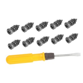 Vaguelly 1set Automotive Tire Repair Kit Vacuum Tire Repair Nails for -service Flat Fixing Plugs for Cars and Motorcycles Quick Installation