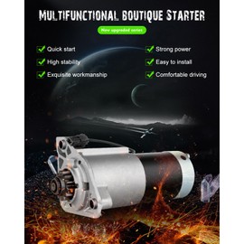 SCITOO Starters New compatible for Nissan Frontier Pickup/Xterra 2005-2015 Pathfinder 2005-2012 4.0L for Suzuki Equator 2009-2012 4.0L 17942N SMT0260