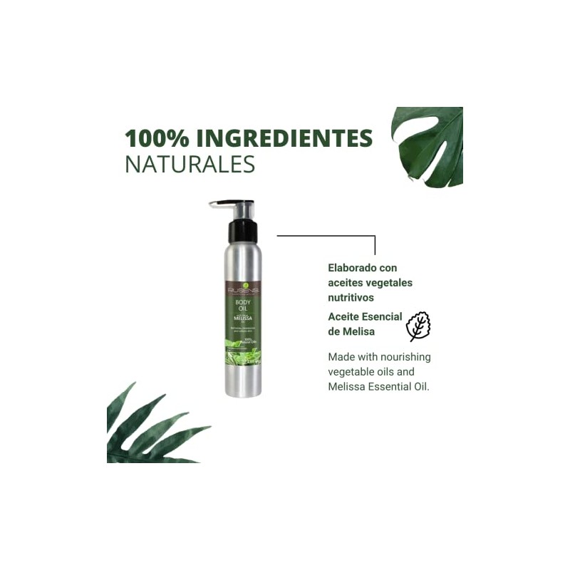 Rusens Kit Aceites Masaje Antiestrés Aceite Melisa Relajante Lavanda 100
