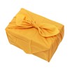 Plain Large Furoshiki 3 Width Polyester, Made in Japan, Yellow,