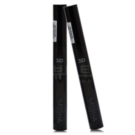 Missha 3D Mascara 7g Black / 미샤 3D 마스카라 7g 블랙 X 2개