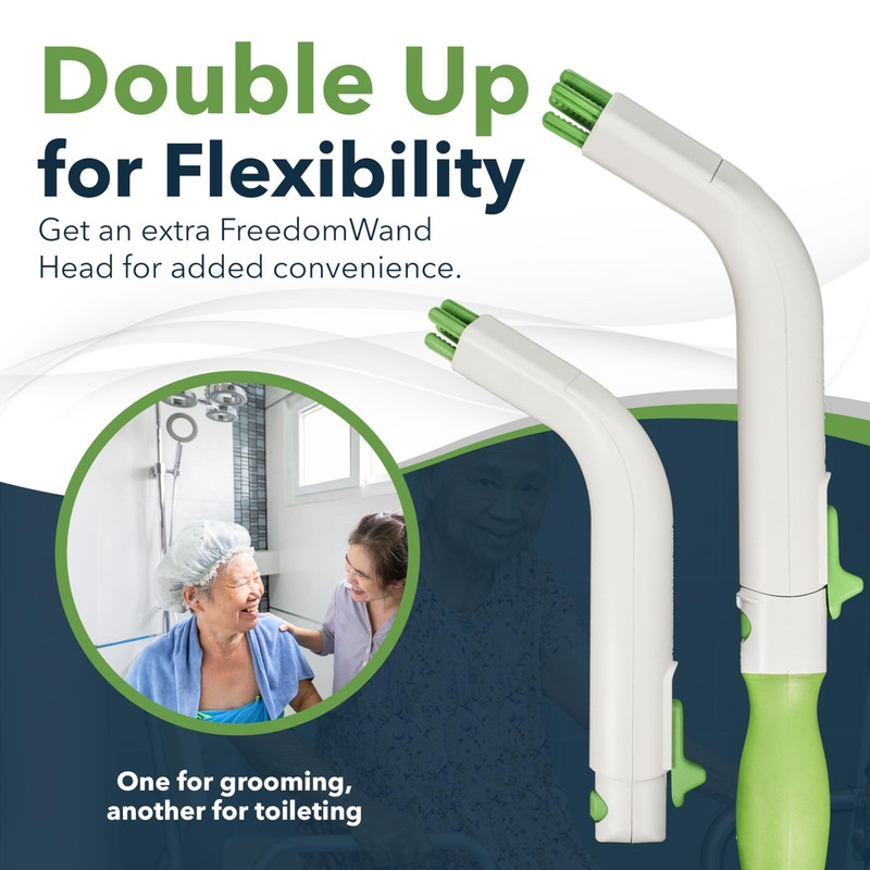 Replacement Head Attachment for Compact, Master & Ultimate Toilet Aid