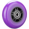 WHEELCOME Inline Skate Wheels with Bearings ABEC-9 and Floating Spacers
